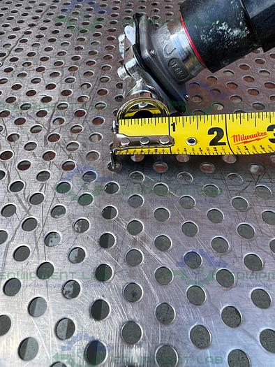 Used ITT Bio-Tek  Diaphragm Valve w/ 1/2" Sanitary Fitting