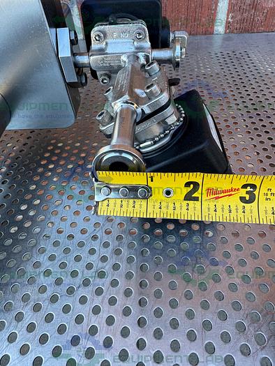 Used Millipore Stainless Steel Pellicon Filter Holder w/ ITT Valves, Actuator