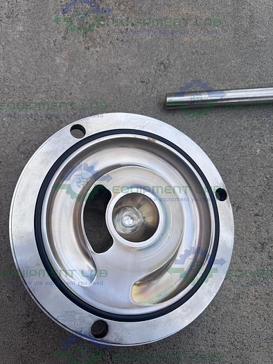 Used Fristam FZX2150 Centrifugal Pump Skid w/ Baldor Reliance 7.5 HP Motor 208/460V