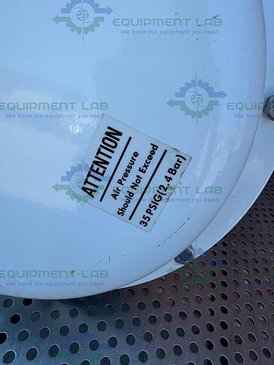 Used Baumann 54-84161S Tri Clamp Sanitary Control Valve 1 1/2", 5-15 PSI