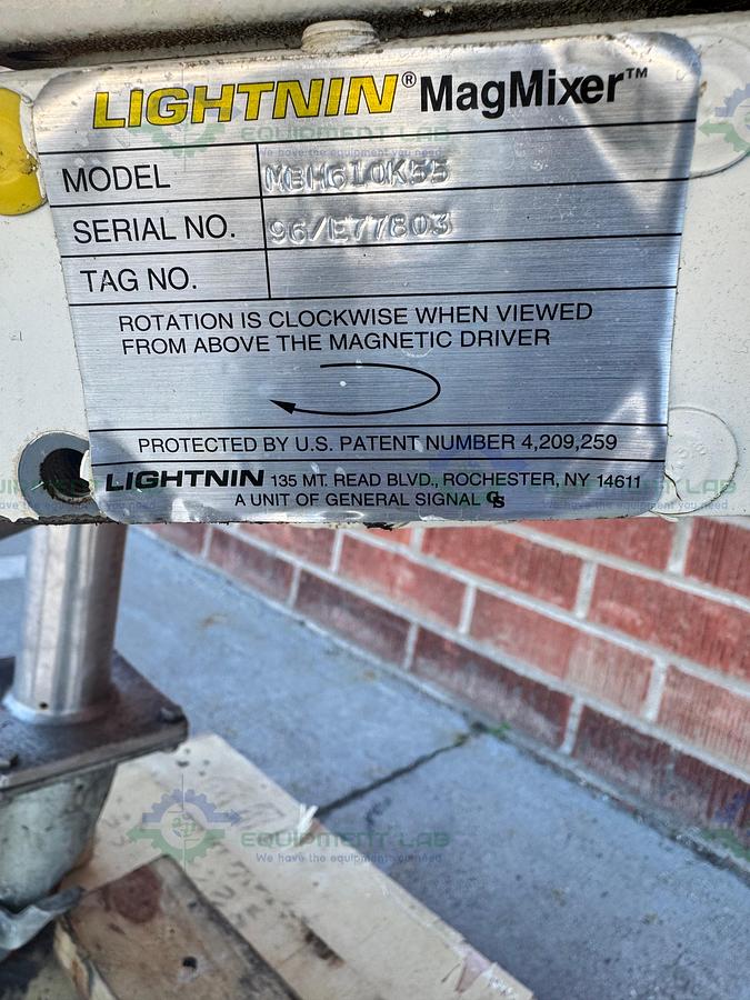 Used Northland 450 L  Jacketed Reactor FV/ 50 PSI  w/ Dual Mixer 3/4 HP, 1/3 HP, VFD