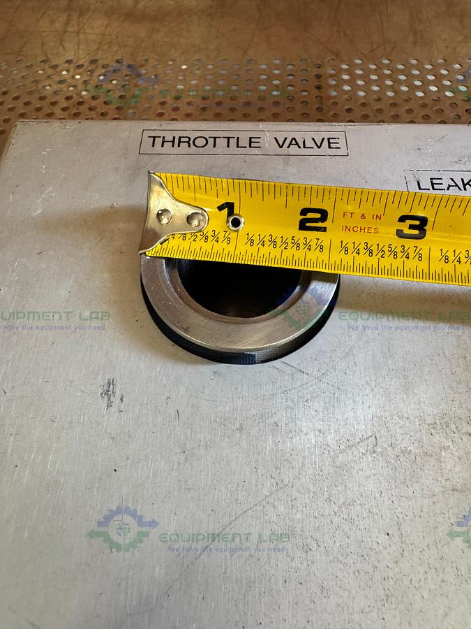 for parts or not working Custom Built Vacuum Gas Handling Manifold w/ Leak Test Port