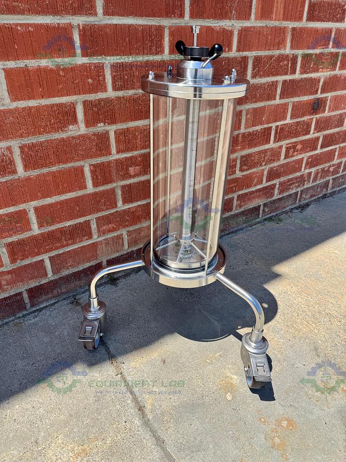 Used Cytiva / GE / Pharmacia BPG / Schott 200 / 500 Chromatography Column