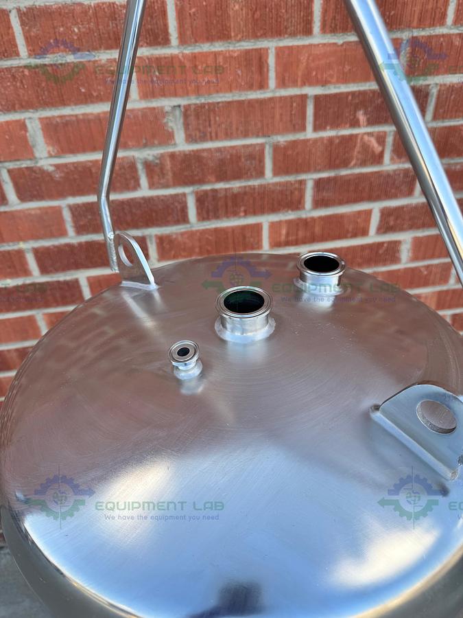 Used Allegheny Bradford 140L SS 316L Code 7 Multi Cartridge Filter Housing FV 150 PSI