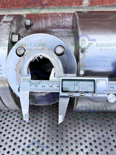 Used Finn-Aqua  Stainless Steel Jacketed Heat Exchanger 9" x 80"