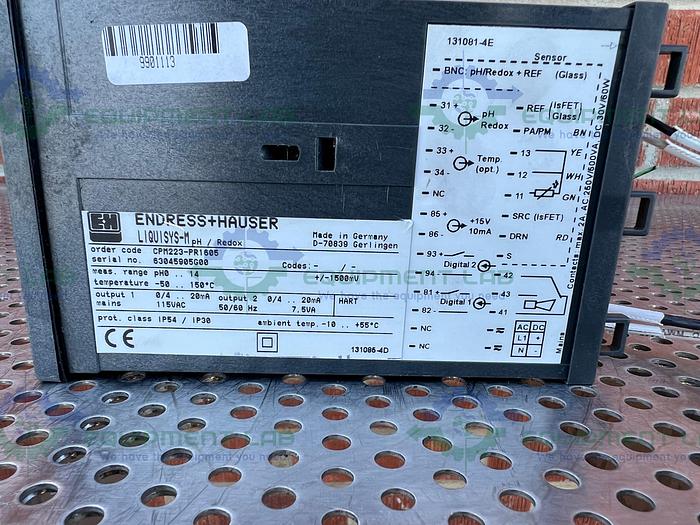 Used Endress + Hauser  Liquisys M Conductivity Transmitter  -50°C to 150°C