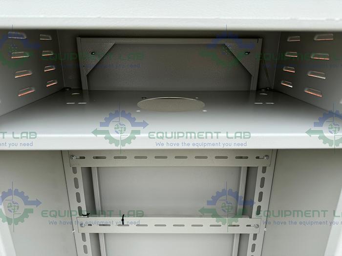 Used Unbarnded Metal Enclosure 19.5" x 14" x 48" w/ 1 Top Shelf, Key