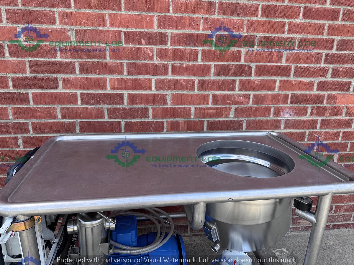 Used IKA CMX 2000/05 Stainless Steel Inline Granulator, Inline Solid & Liquid Mixer