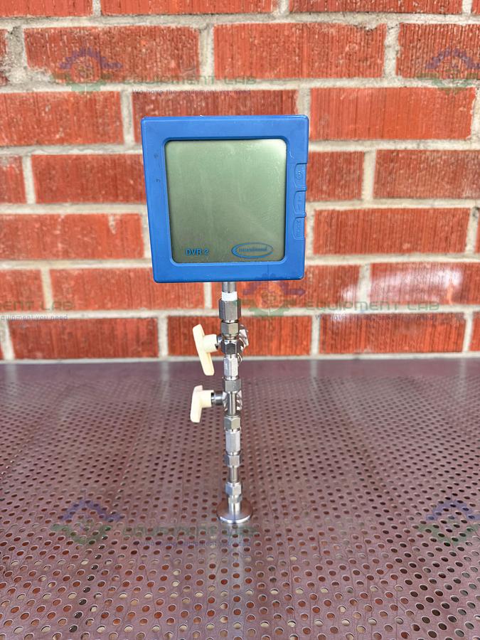 Used Vacuubrand DVR 2 Vacuum Gage and Controller w/ Parker Valves