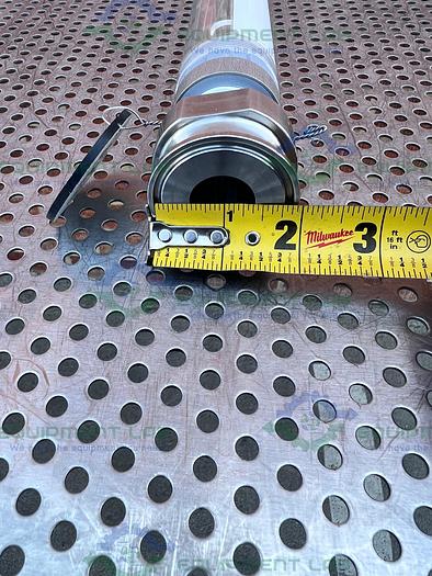 Used Blue White Industries F-410 Flowmeter w/ Swagelok Fittings