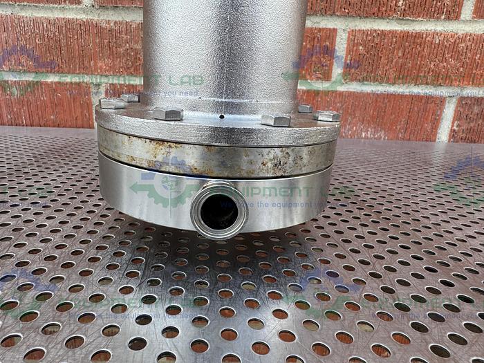 Used SteriFlow 96 Manual Low to High Flow Sanitary Back Pressure Regulator 3/4"