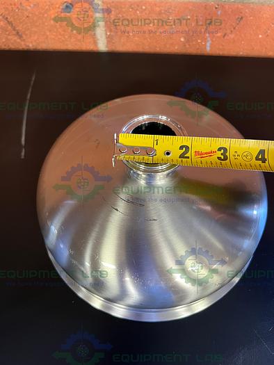 Used Stainless Steel  Cylindrical Reducer 1 1/2" to 8 1/2" Sanitary Fittings