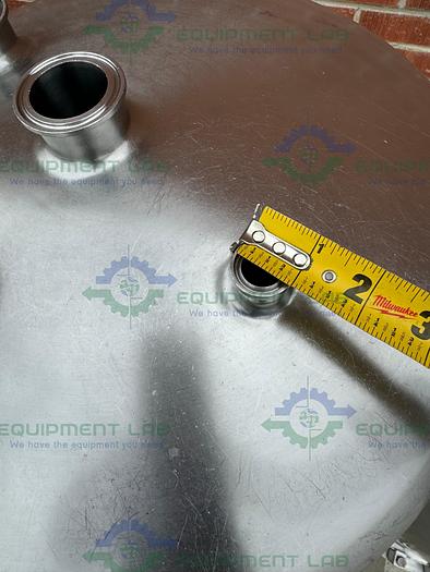 Used 2 Allegheny Stainless Steel Stack Disk Filter Housing 150 FV/PSIG on Casters