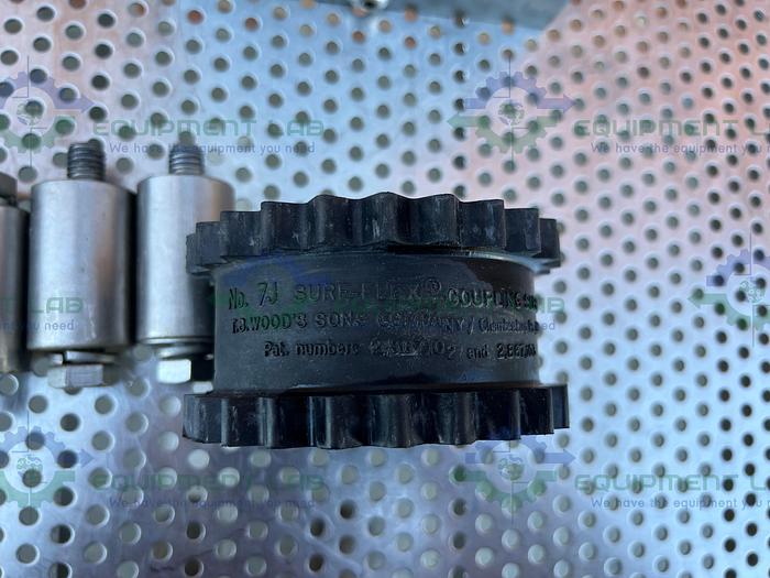 Used Stainless Motors  PG2G14N04B1TG3 Washdown Duty Motor w/ Spiral Bevel Reducer 3PH