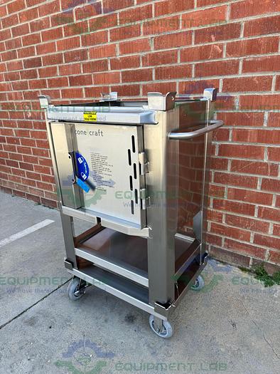 Used Cone Craft  Stainless Steel 200 Liter  Bag Holder / Storage Tank