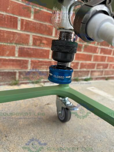 Used Chemglass 20 Liter Jacketed Glass Reactor w/ Optichem Overhead Stirrer