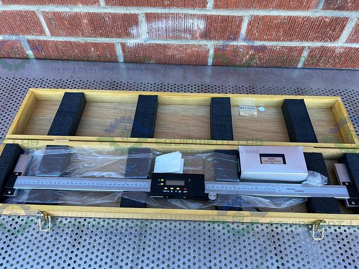 Used Beta Precision Industries  Peak Stand Microscope 50x w/ Electronic Ruler 24"