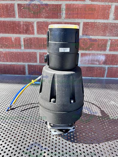 Used ITT Pure-Flo A216 Diaphragm Stainless Steel Valve 1.5" w/ Asco Valve Positioner