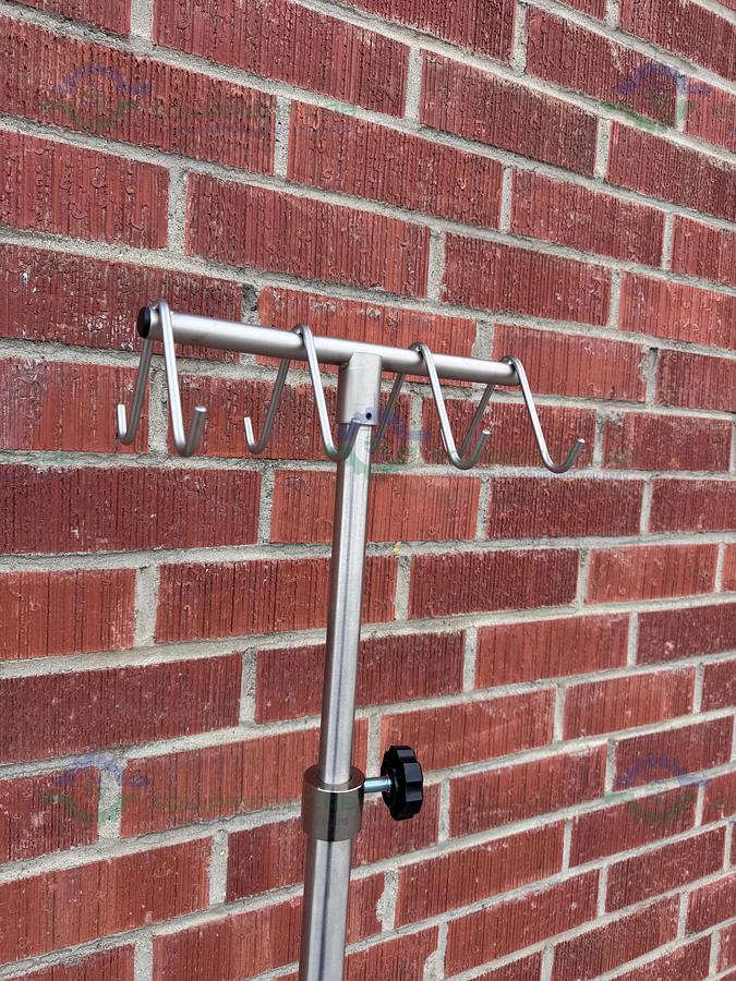 Used Centicare Corp C-IV-1000D-8  8 hook IV Pole,  Support up to 200 lbs