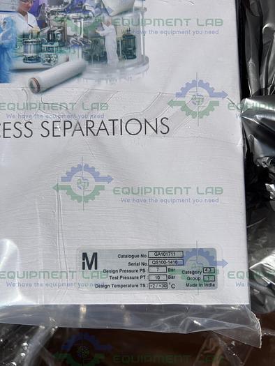 Used *New* Millipore QuikScale  100/550 Chromatography Column 4 Liter  Cat # GA101711