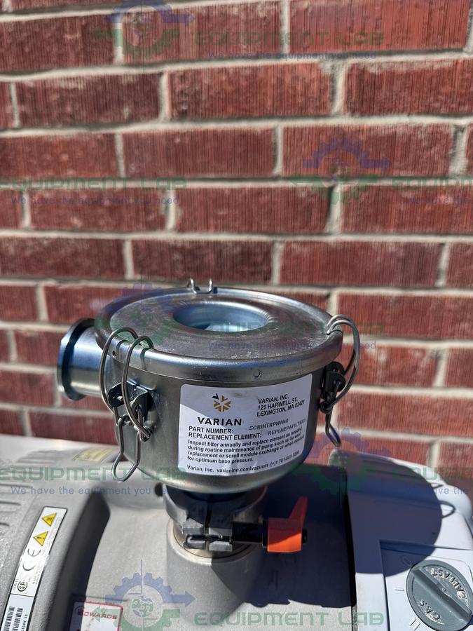 Used Boc Edwards  XDS 35i Dry Scroll Vacuum Pump 100-240V w/ Varian Hepa Filter