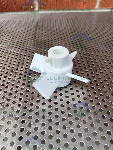 Chemglass CG-2095-02 PTFE Agitator Four Blade, 5" Fits 19mm Shaft 45° Impeller