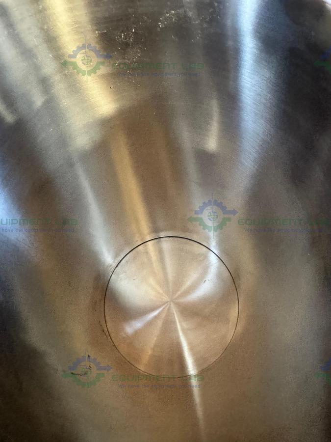 Used Stainless Steel 6.5" x 12" Column w/ 1 1/2" Sanitary Fitting Port