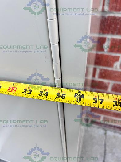 Used FireKing FL2013122041 44" High Two Door, 2 Shelf Fire Resistant Storage Cabinet