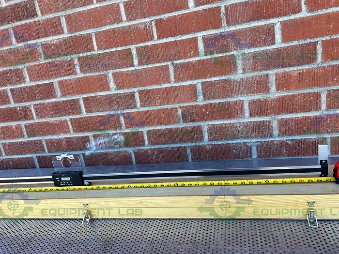 Used Beta Precision Industries  Peak Stand Microscope 50x w/ Electronic Ruler 60"