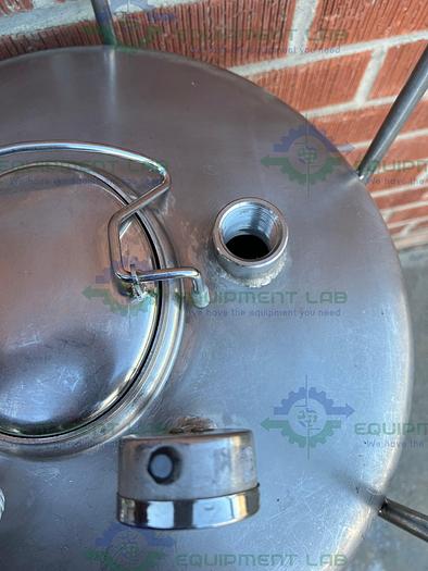 Used Alloy Products  120 Liter Stainless Steel Pressure Vessel 100 PSI