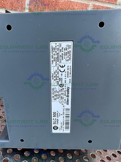 Used Allen Bradley  SLC 500 1746-P1 Processor Unit w/ 1747-L532, 1746-NT4 Modules
