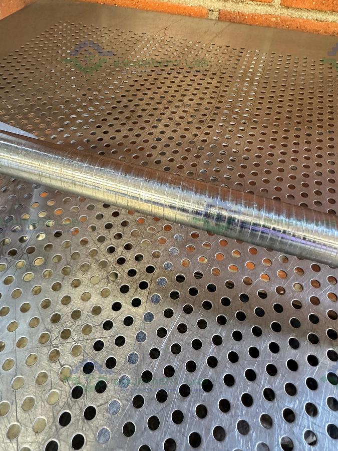 Used 56" Stainless Steel Mixing Shaft  1" Diameter w/  6" Impeller