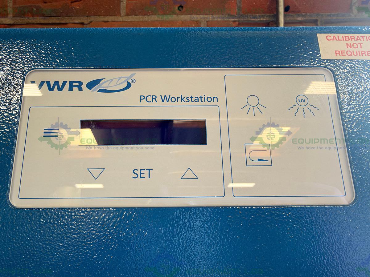 Used VWR 10783-132 PCR Workstation NA Version 120V w/ UV Light