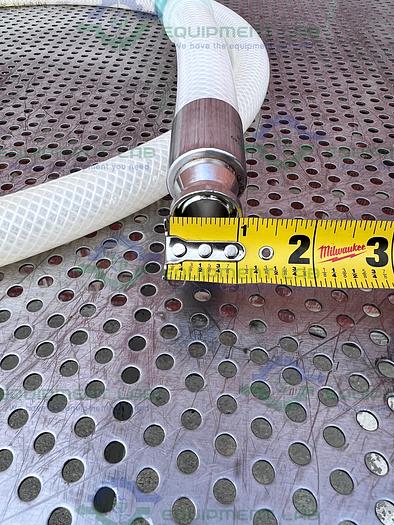 Used Saint Gobain SBP 0750 Pure Fit 96" Hose w/ 3/4" to 1 1/2" Sanitary Fitting 90PSI