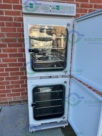 Used Nuaire  NU-8700 Autoflow IR Water Jacketed CO2 Dual Stacked Incubator