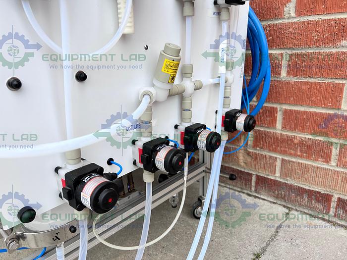 Used Genser  PV-50-STDEX 50 Liter Power Evaporator w/ Vacuum Pump, Julabo Chiller