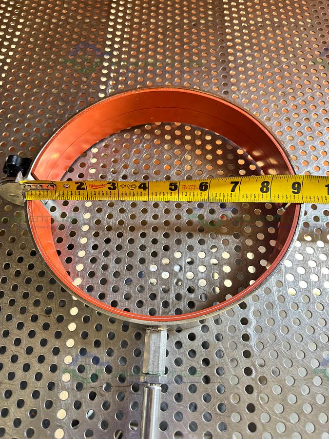 Used Chemglass CG-1947-A200 Stainless Steel Reactor Support 200 mm Clamp
