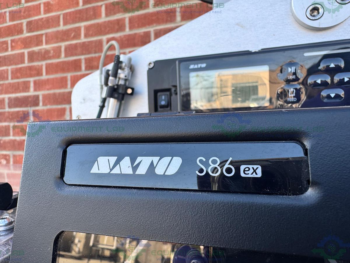 for parts or not working Sato S86 ex Print Engine w/ AL Tech Alcode Print and Apply Labelling Machine