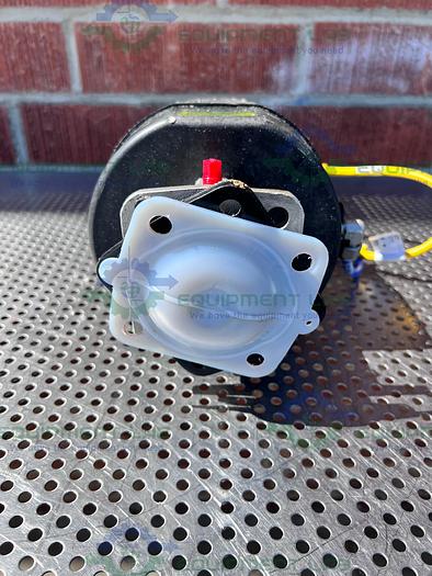 Used ITT Pure-Flo A216 Diaphragm Stainless Steel Valve 1.5" w/ Asco Valve Positioner