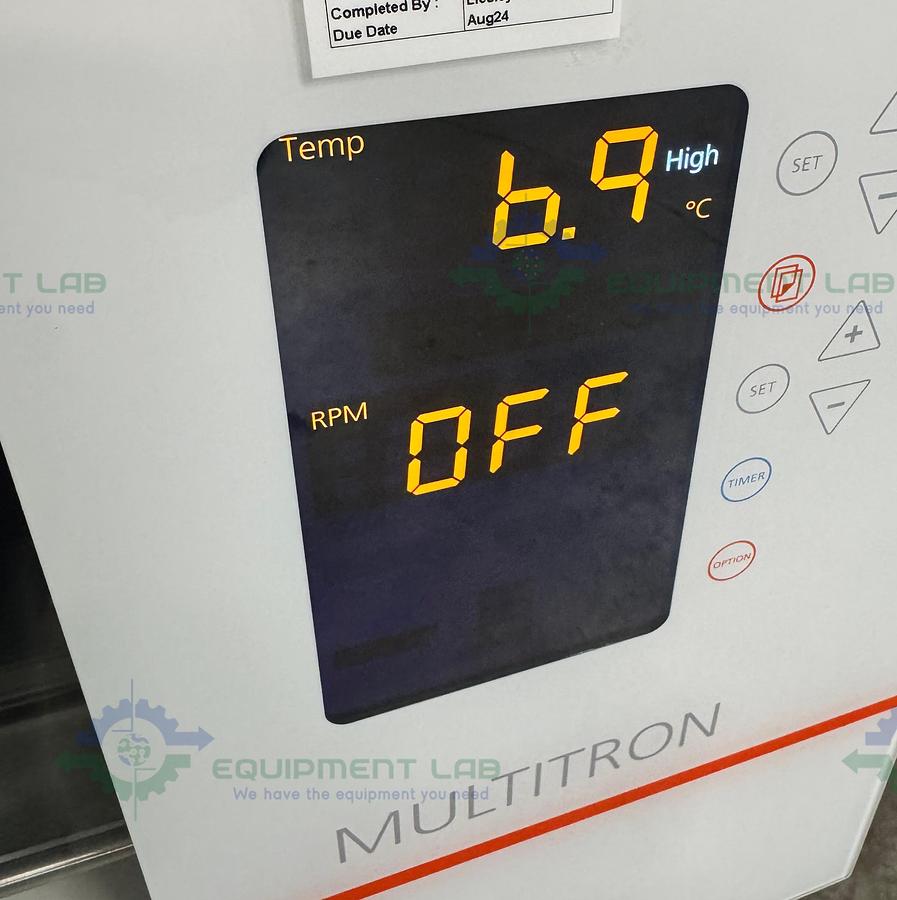 Used Infors HT Multitron I80102  Refrigerated Incubator Shaker 5C to 65C MFG 22