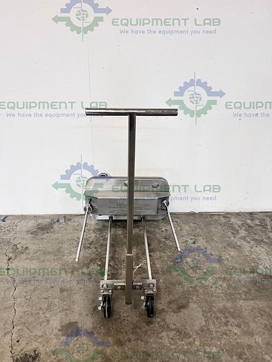 Used Millipore  MPODPILOT CP5PN1075 Filter Press w/ Enerpac P142 Hydraulic Hand Pump