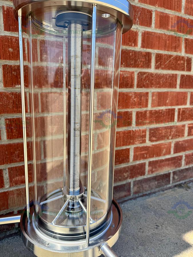 Used Cytiva / GE / Pharmacia BPG / Schott 200 / 500 Chromatography Column