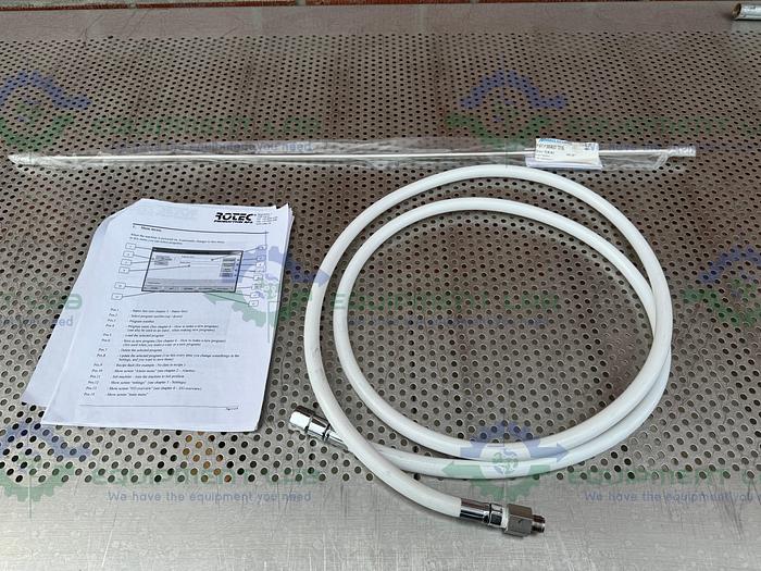 Used Rotec  Pistonmachine For Vial Caps / Stoppers w/ Vibratory Feeder Bowl