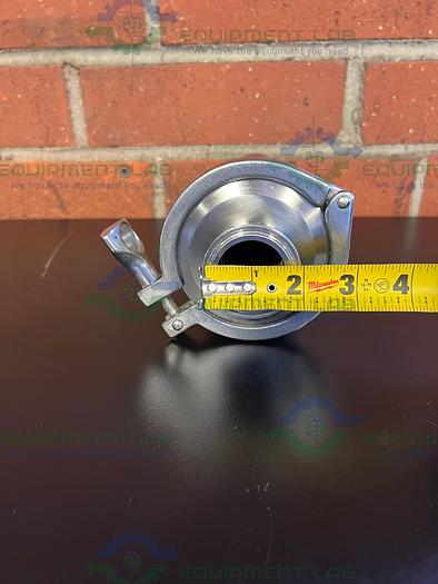 Used Glacier Tanks Stainless Steel Inline Filter Housing w/ 1.5" Sanitary Fitting