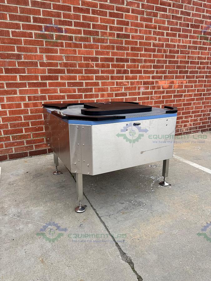Used Garvey Corporation RX 48 Rotary Table Replacement / Accumulation Conveyor