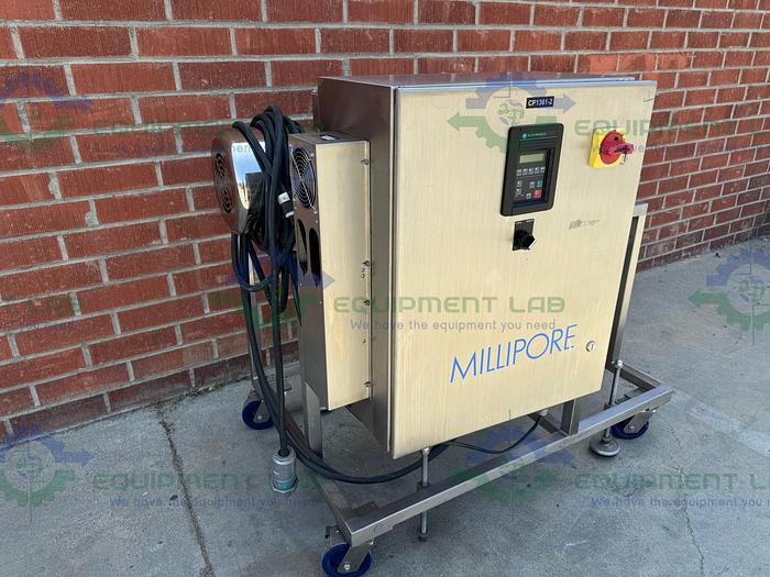 Used Viking S3M Bi Rotor Rotary Lobe Pump w/ 10 HP Motor, Millipore Controller