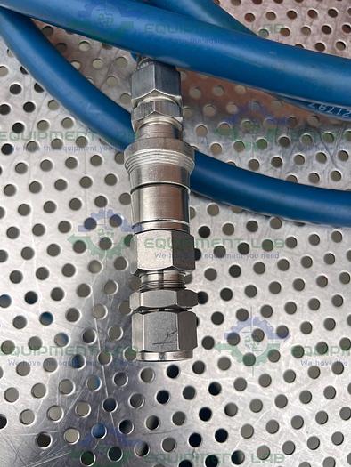 Used Swagelok  152" Chiller Hose w/ Swagelok Stainless Steel Push On 1/2" Hose Adapter