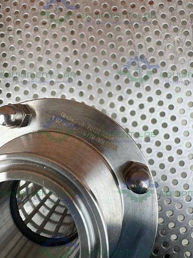 Used Glacier Tanks  SGF-TW-G150-KFM-9MM Tri Clamp Inline Sight Glass 1 1/2" Fitting