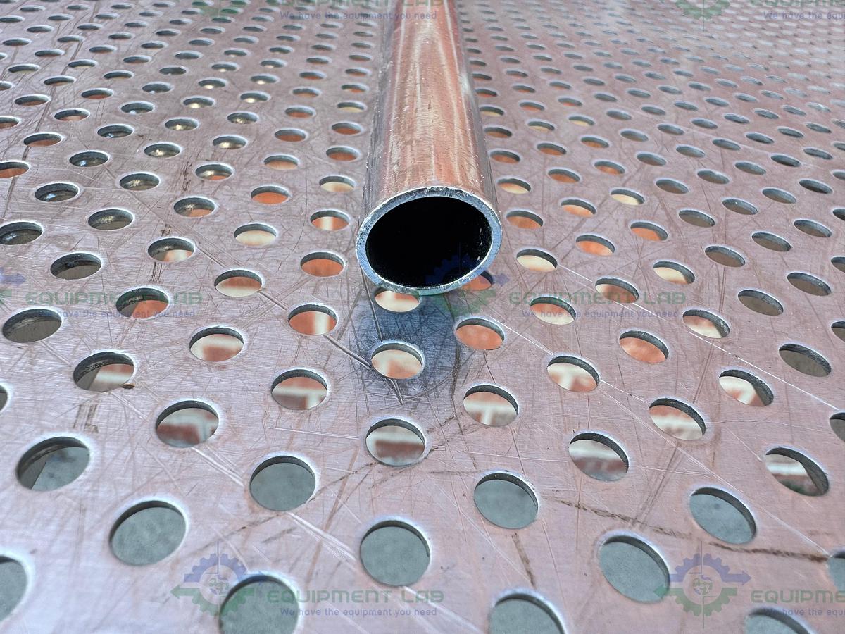 Used Stainless Steel 20" Syphon Tube w/ 2" OD Sanitary Fitting