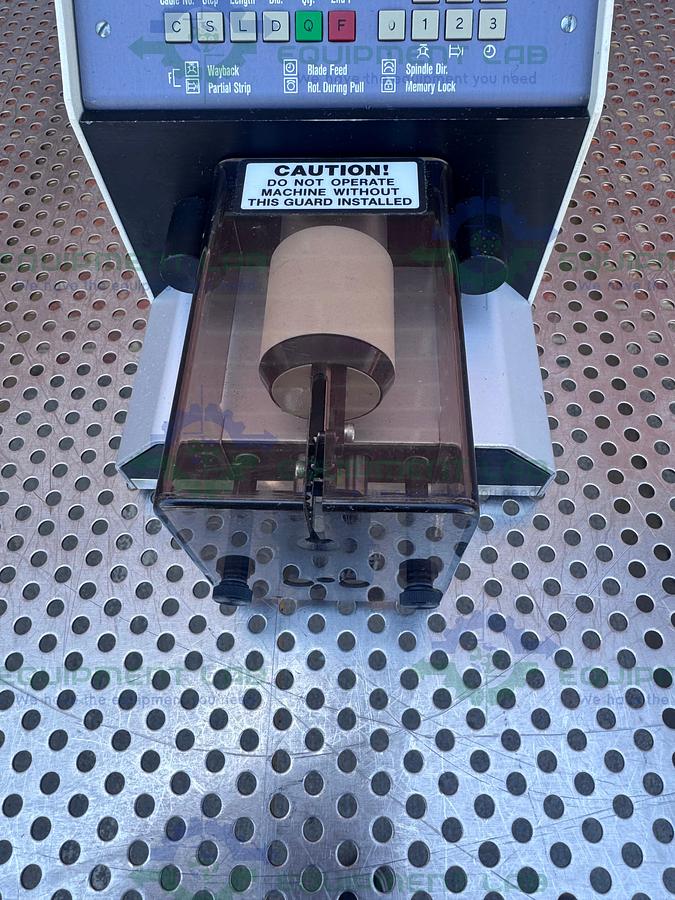 Used Schleuniger MP257 Programmable Coaxial Cable Stripping Machine